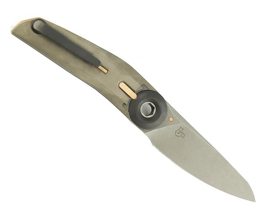 # ** ALMOST HERE ** Reate Knives -VK-TRON - 3.3 INCH M390 Blade - FRICTION SLIP JOINT