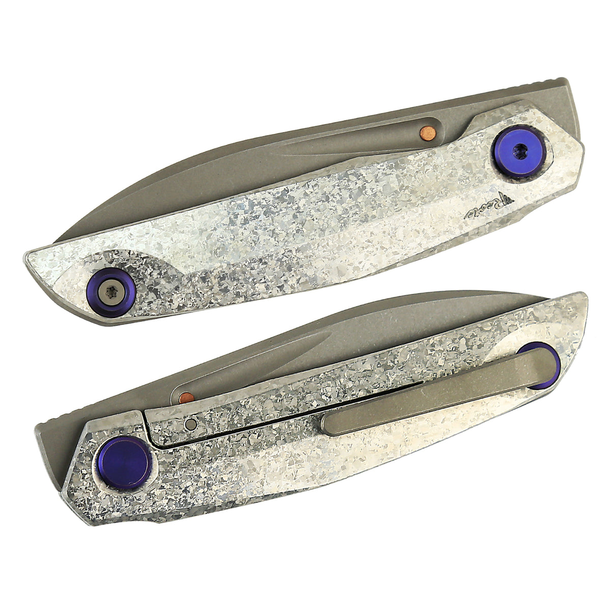 # ** ALMOST HERE ** Reate Knives -VK-ANUB - 3.15 INCH ELMAX Blade - FRAME LOCK - Vulpex Knives Design