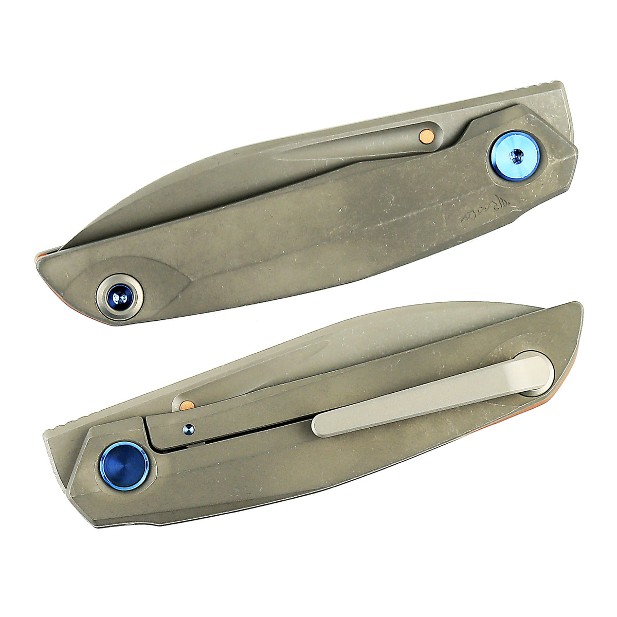 # ** ALMOST HERE ** Reate Knives -VK-ANUB - 3.15 INCH ELMAX Blade - FRAME LOCK - Vulpex Knives Design