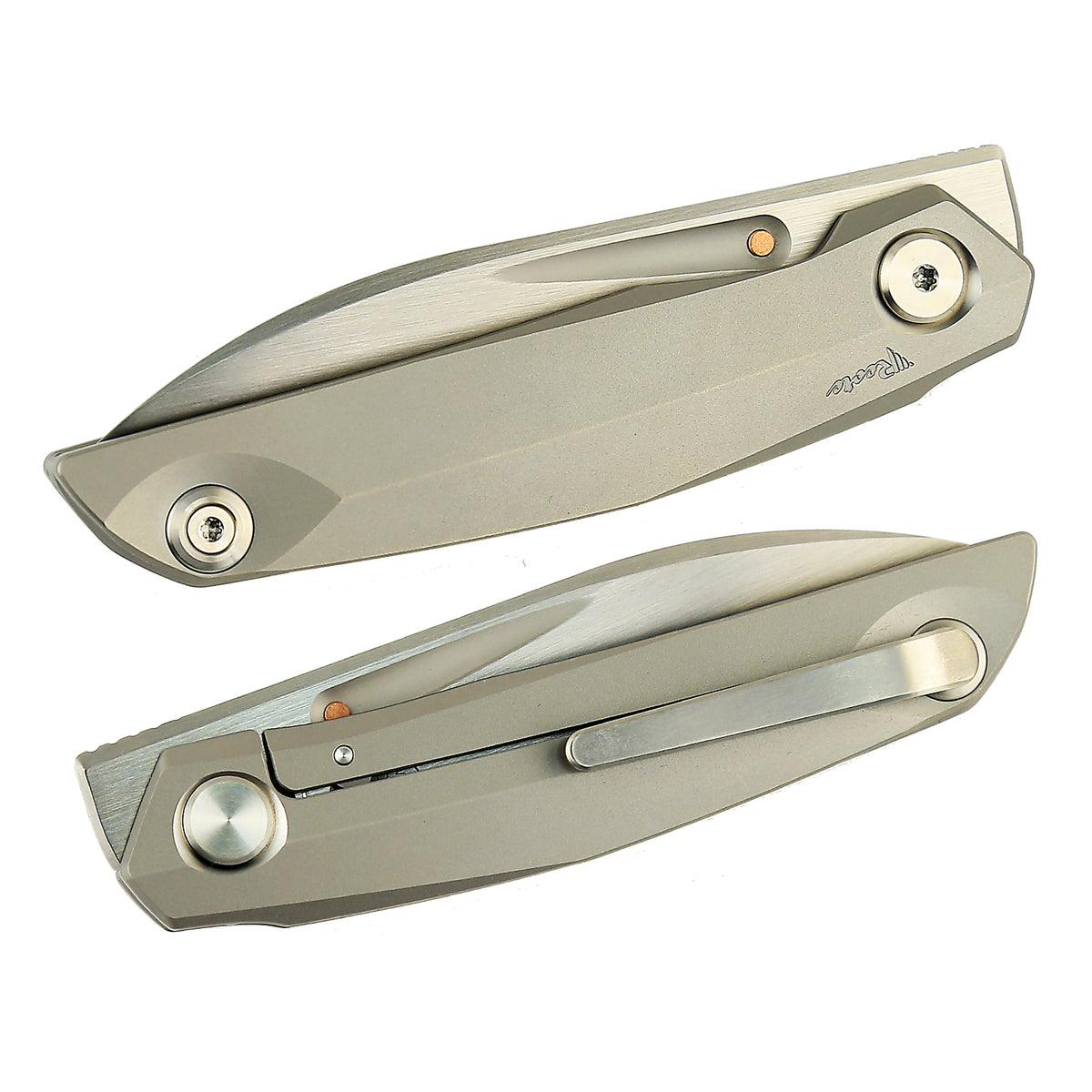 # ** ALMOST HERE ** Reate Knives -VK-ANUB - 3.15 INCH ELMAX Blade - FRAME LOCK - Vulpex Knives Design