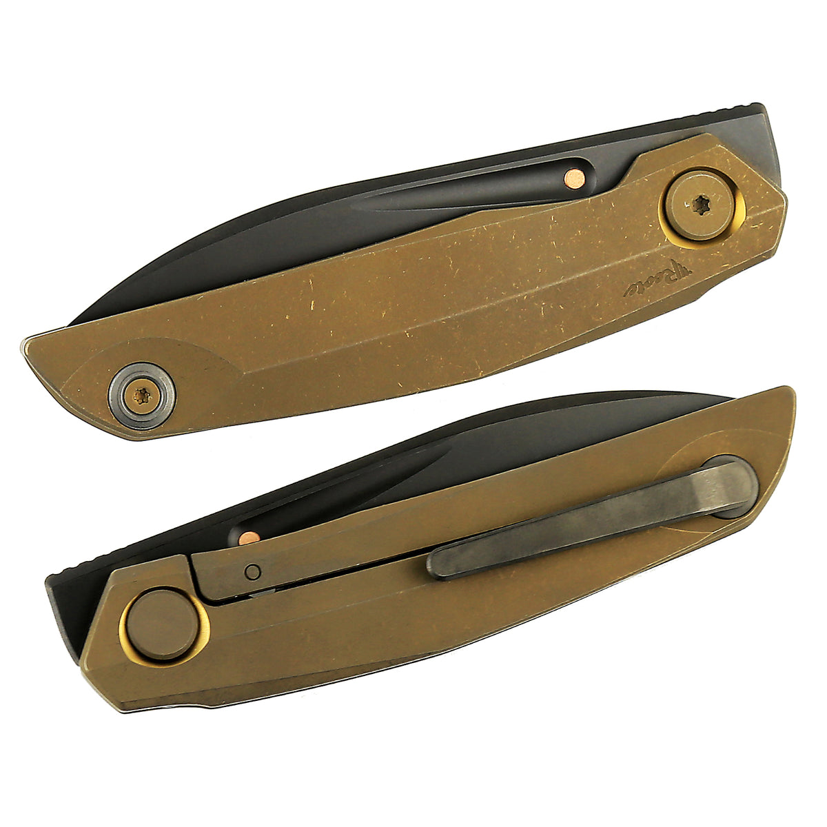 # ** ALMOST HERE ** Reate Knives -VK-ANUB - 3.15 INCH ELMAX Blade - FRAME LOCK - Vulpex Knives Design
