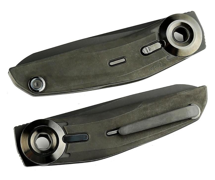 # ** ALMOST HERE ** Reate Knives -VK-TRON - 3.3 INCH M390 Blade - FRICTION SLIP JOINT