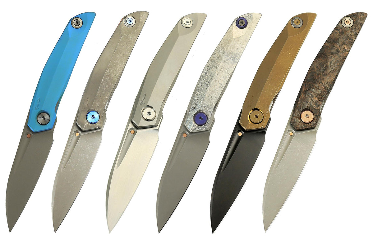 # ** ALMOST HERE ** Reate Knives -VK-ANUB - 3.15 INCH ELMAX Blade - FRAME LOCK - Vulpex Knives Design