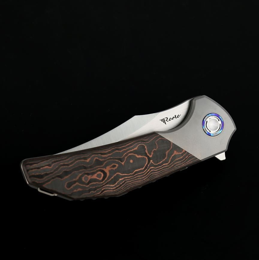 # ** HERE NOW ** Reate Knives - TIGER - 3.75 inch M390 Blade - All hidden Hardware - Alvin Lee Design - True Talon