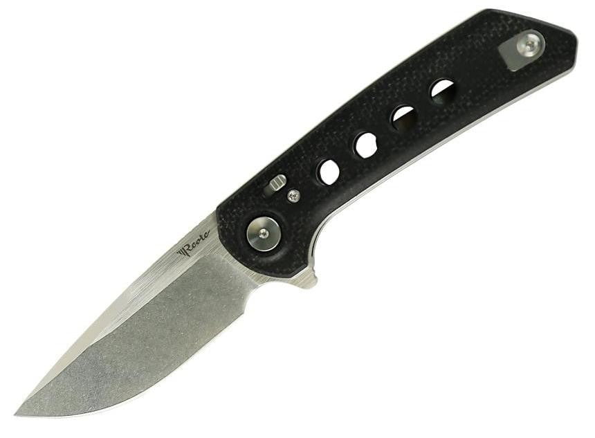 # ** ALMOST GONE ** Reate Knives - PL-XT - 3.4 inch NITRO-V Blade - PIVOT BUTTON LOCK WITH FLIPPER - ALVIN LEE DESIGN - True Talon