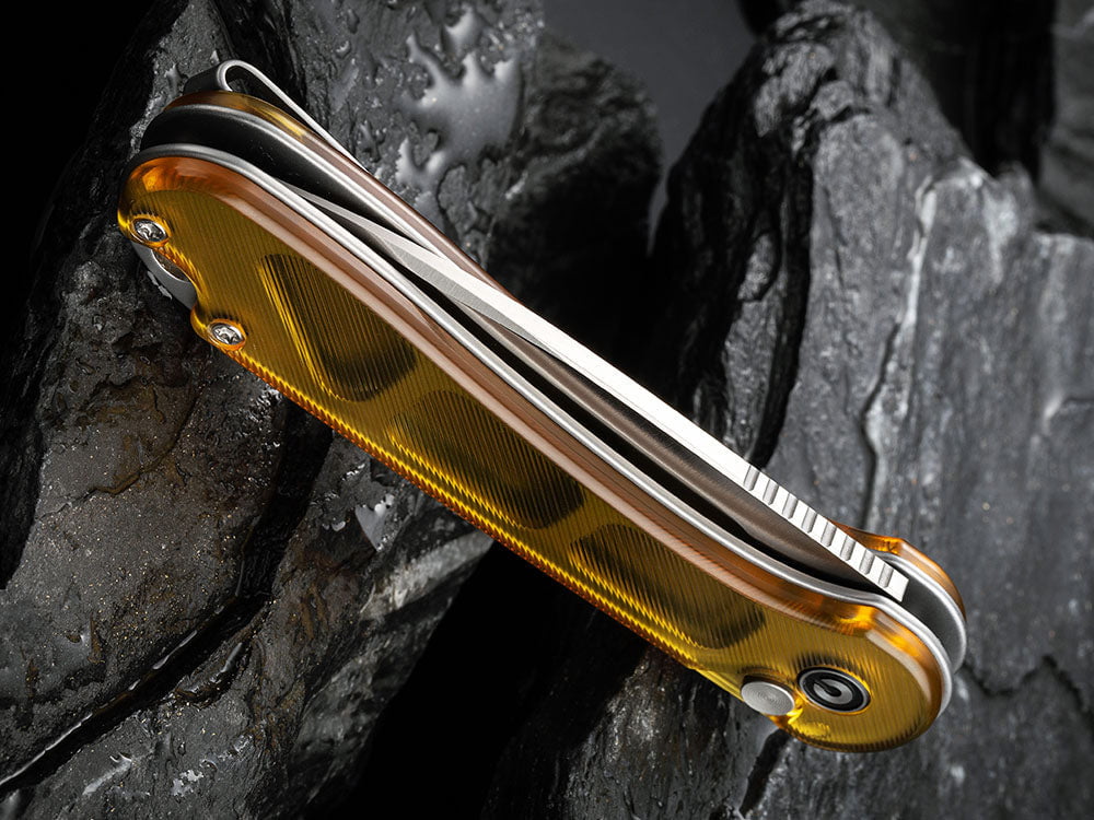 # ** BACK AGAIN ** CIVIVI C18062P Elementum II - BUTTON LOCK - NITRO-V Blade - ULTEM HANDLES - True Talon