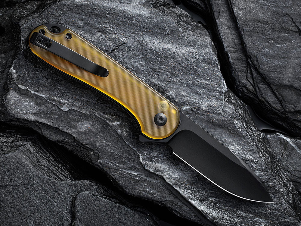 # ** BACK AGAIN ** CIVIVI C18062P Elementum II - BUTTON LOCK - NITRO-V Blade - ULTEM HANDLES - True Talon