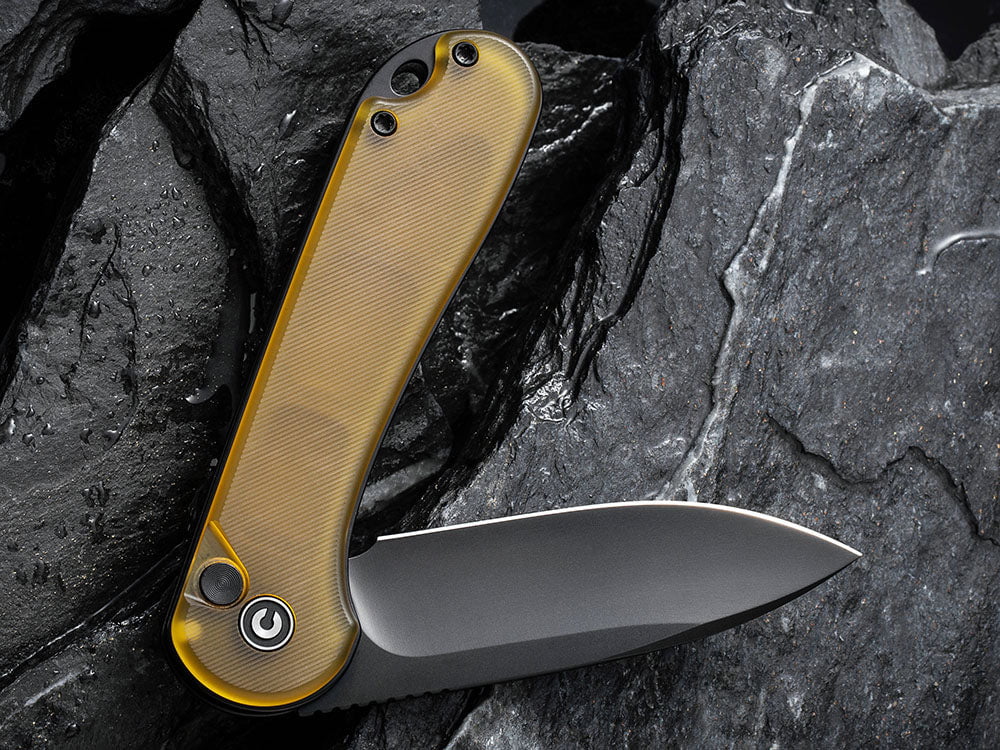 # ** BACK AGAIN ** CIVIVI C18062P Elementum II - BUTTON LOCK - NITRO-V Blade - ULTEM HANDLES - True Talon
