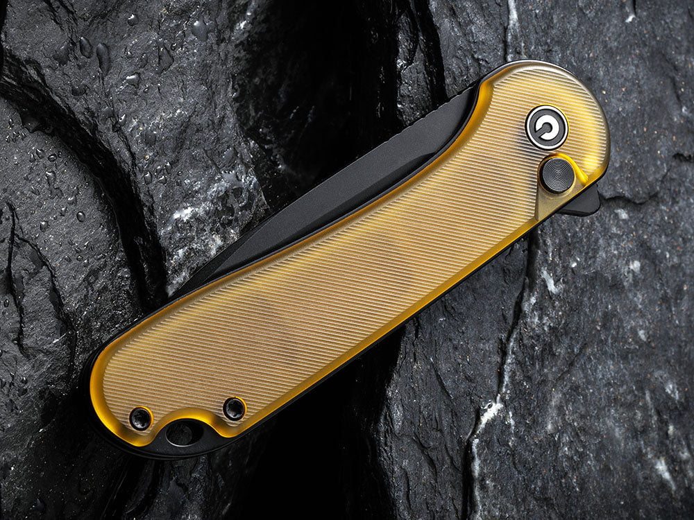 # ** BACK AGAIN ** CIVIVI C18062P Elementum II - BUTTON LOCK - NITRO-V Blade - ULTEM HANDLES - True Talon