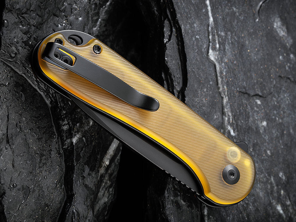 # ** BACK AGAIN ** CIVIVI C18062P Elementum II - BUTTON LOCK - NITRO-V Blade - ULTEM HANDLES - True Talon