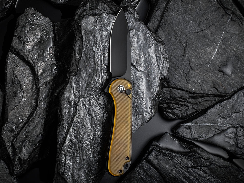 # ** BACK AGAIN ** CIVIVI C18062P Elementum II - BUTTON LOCK - NITRO-V Blade - ULTEM HANDLES - True Talon