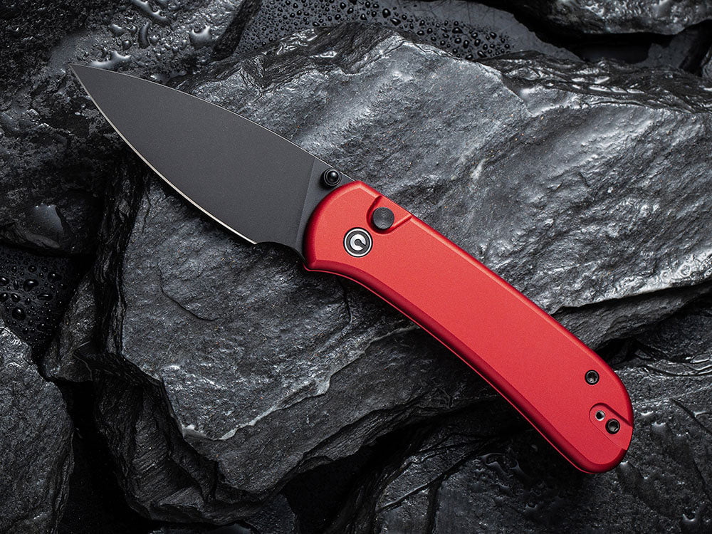 # ** BACK AGAIN ** CIVIVI - C22030 QUBIT - Button Lock - Sandviick 14C28N Blade - VARIOUS HANDLE COLORS - True Talon