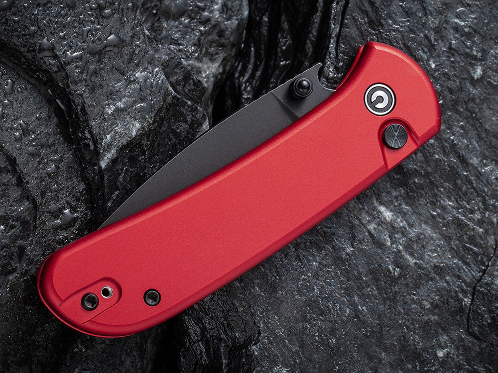 # ** BACK AGAIN ** CIVIVI - C22030 QUBIT - Button Lock - Sandviick 14C28N Blade - VARIOUS HANDLE COLORS - True Talon