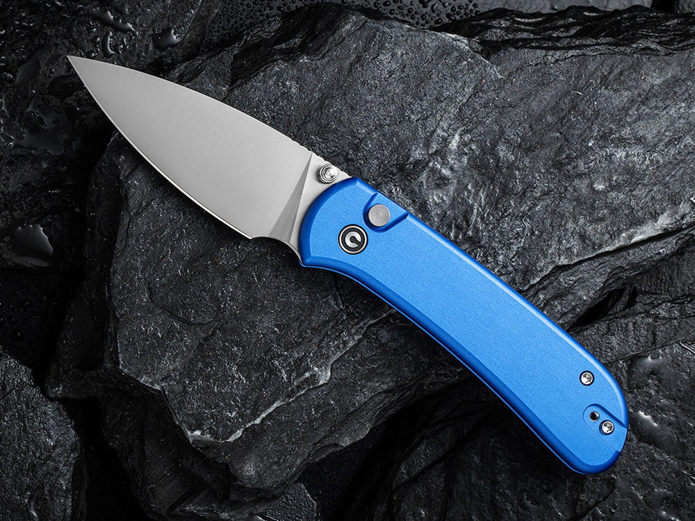 # ** BACK AGAIN ** CIVIVI - C22030 QUBIT - Button Lock - Sandviick 14C28N Blade - VARIOUS HANDLE COLORS - True Talon