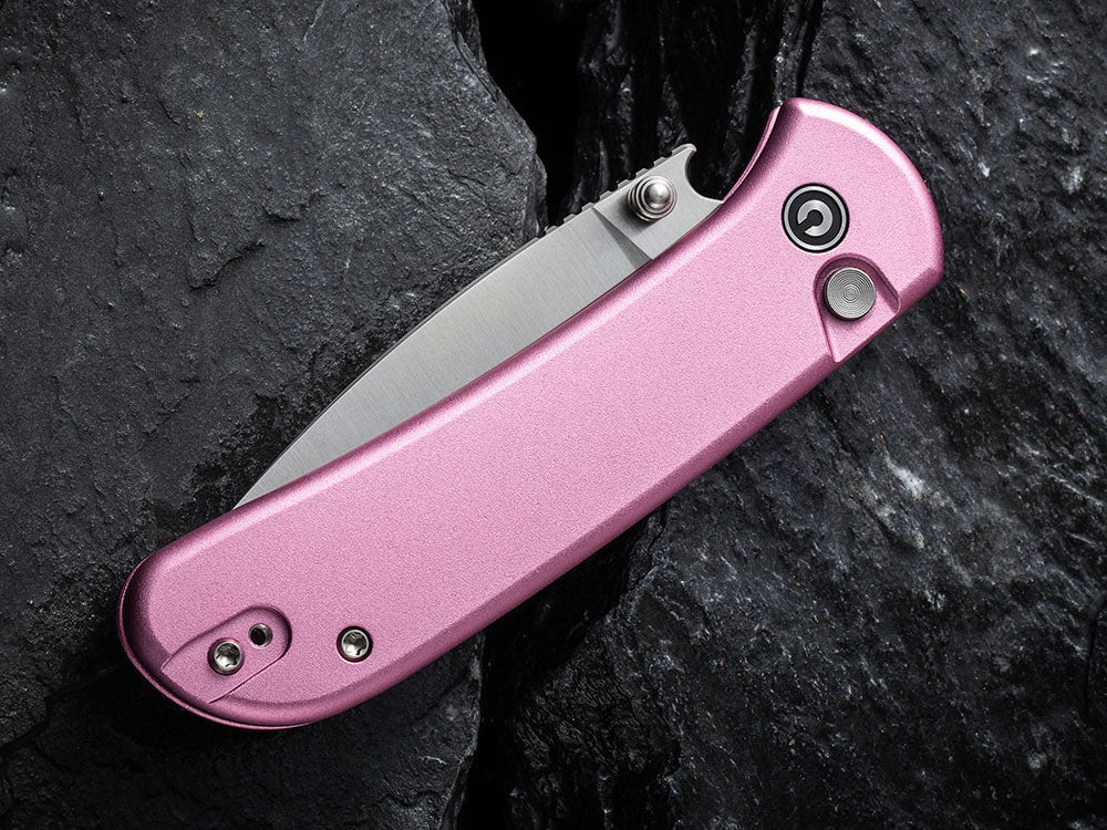 # ** BACK AGAIN ** CIVIVI - C22030 QUBIT - Button Lock - Sandviick 14C28N Blade - VARIOUS HANDLE COLORS - True Talon