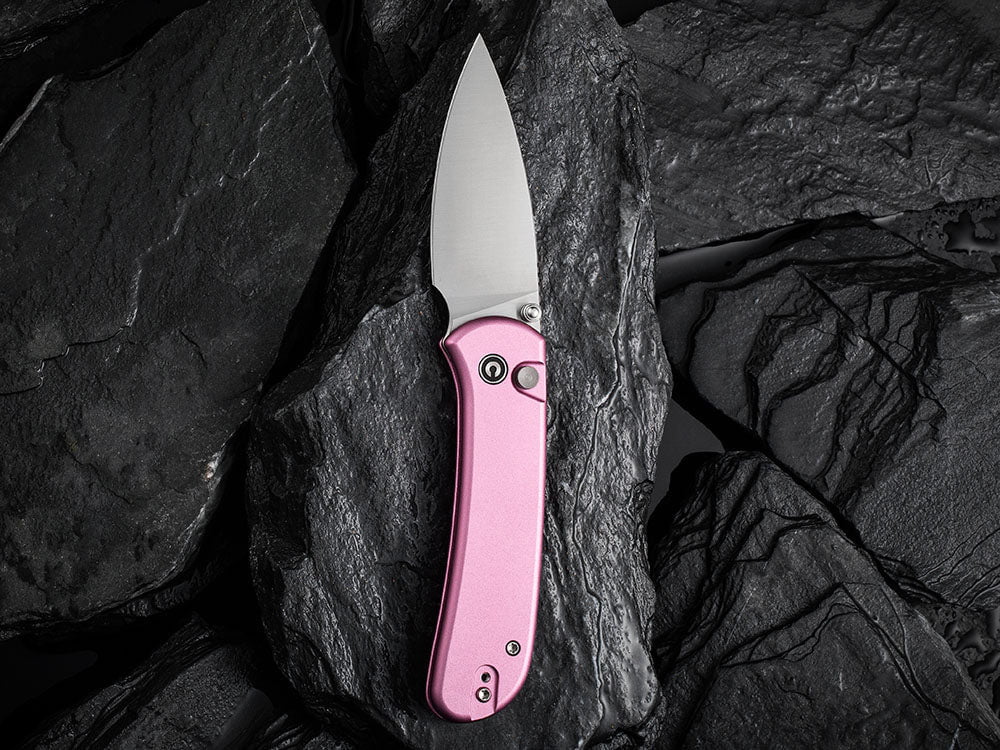 # ** BACK AGAIN ** CIVIVI - C22030 QUBIT - Button Lock - Sandviick 14C28N Blade - VARIOUS HANDLE COLORS - True Talon