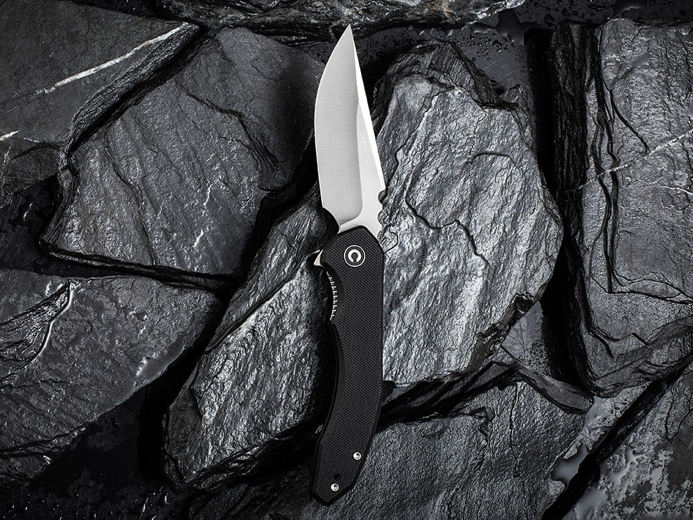 # ** HERE NOW ** CIVIVI - C23050 - BLUETICK - 14C28N or Damascus BLADE - NEW DAMASCUS MODEL