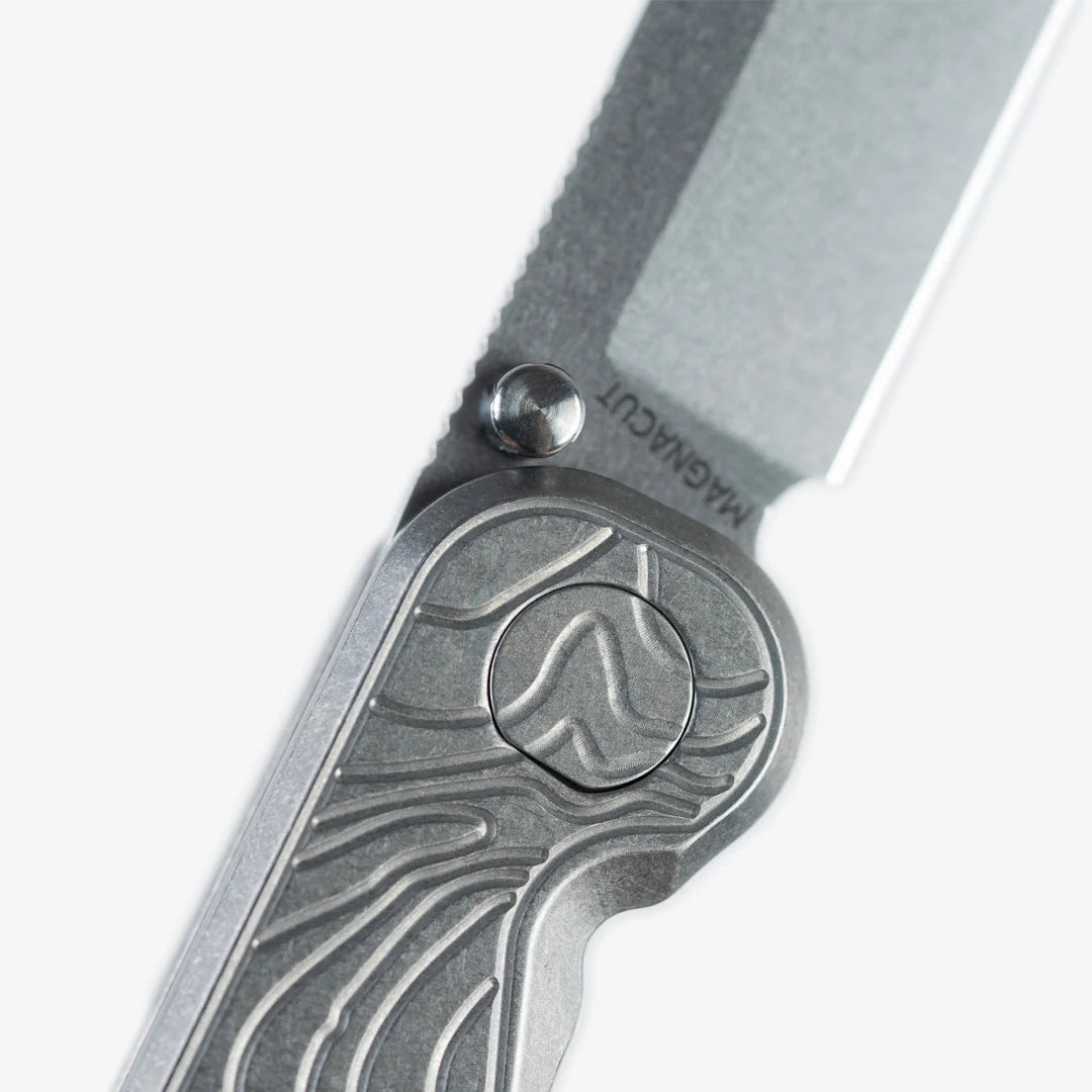 TACTILE KNIFE - ROCKWALL TOPOGRAPHICAL - MAGNACUT STEEL BLADE - LIMITED RUN !!