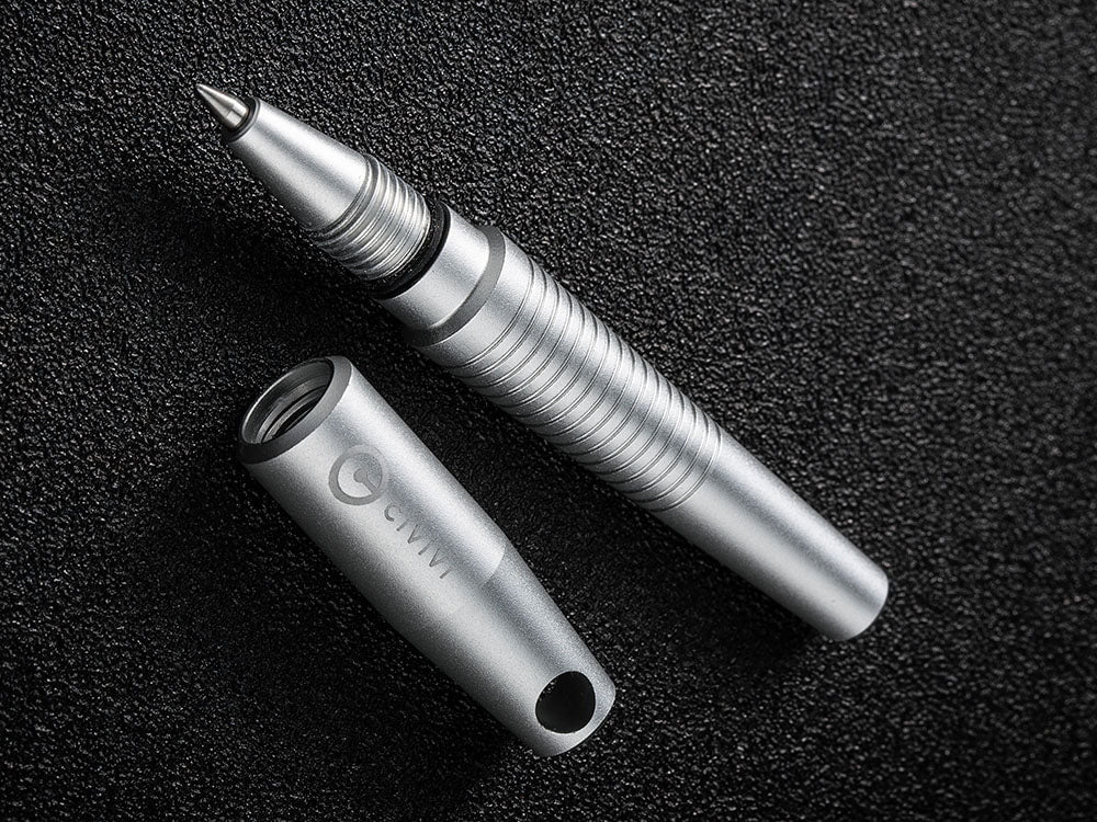 # ** BACK AGAIN ** CIVIVI C23049 Elementum BUTTON LOCK + Quill Pen - COMBO SET GIFT PACK - True Talon
