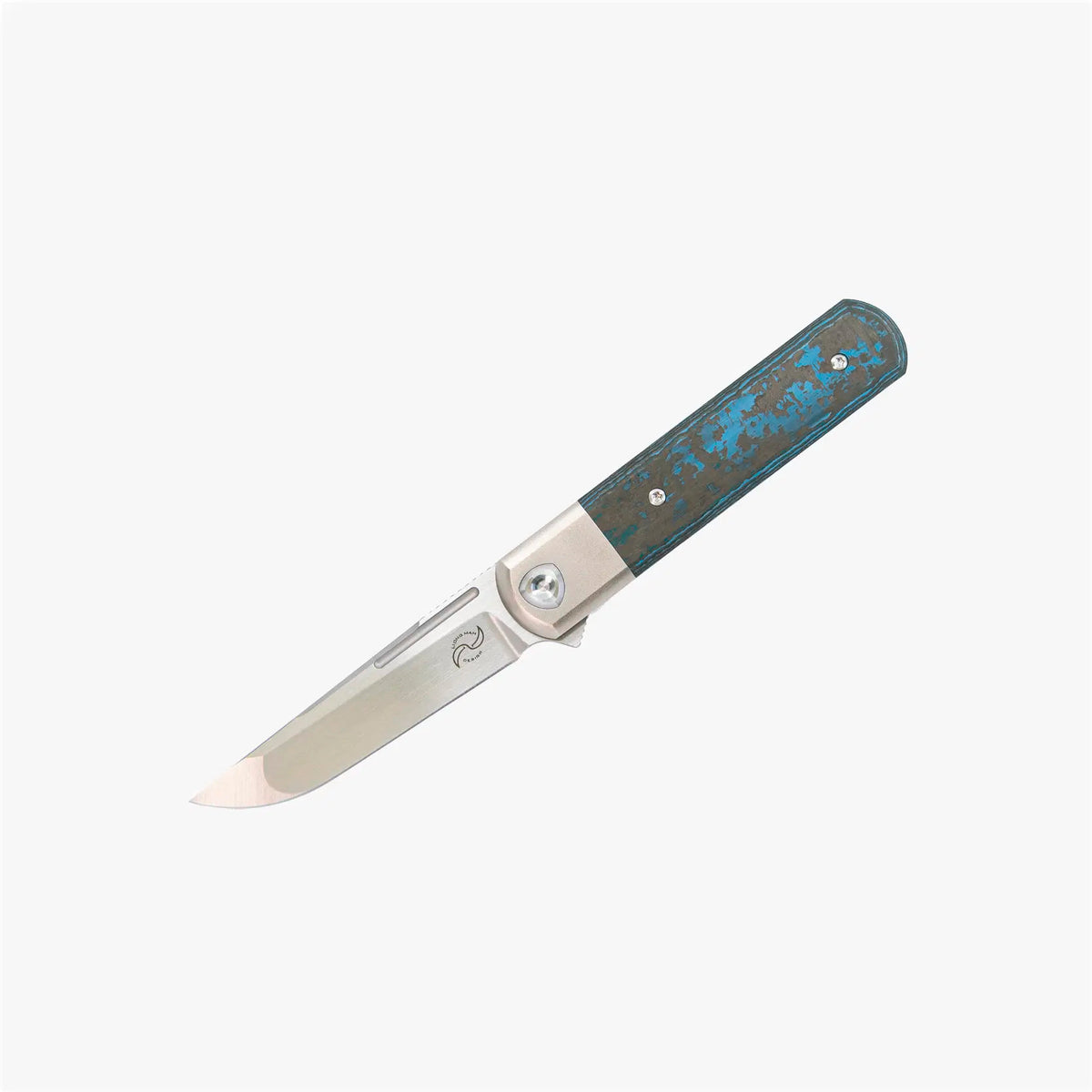 # ** ALMOST GONE ** Liong Mah - T-1 TANTO - M390 Blade - Mokuti - Fat Carbon - Titanium Handles - LIMITED EDITION