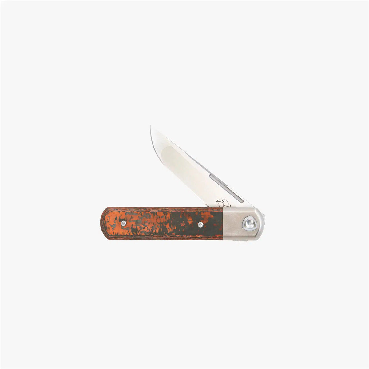# ** ALMOST GONE ** Liong Mah - T-1 TANTO - M390 Blade - Mokuti - Fat Carbon - Titanium Handles - LIMITED EDITION