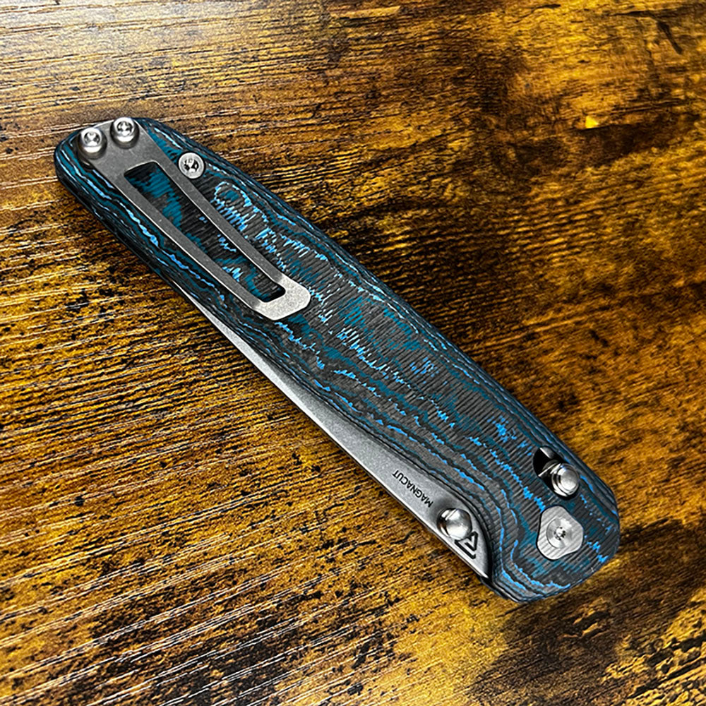 # ** ALMOST GONE SALE NOW $500 EACH ** TACTILE KNIFE - MAVERICK - MAGNACUT STEEL - ARCTIC STORM FAT CARBON - MADE IN THE USA