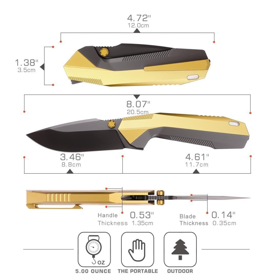 # ** ALMOST GONE ** REMETTE - RT-WK1 - SWITCHBACK - 3 INCH M390 BLADE - - True Talon