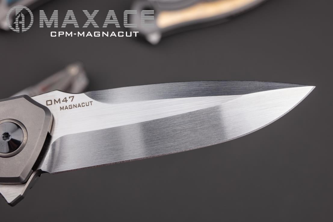 # ** ALMOST HERE ** MAXACE PERSEUS - MAGNACUT BLADE - CARBON FIBER INLAYS - True Talon