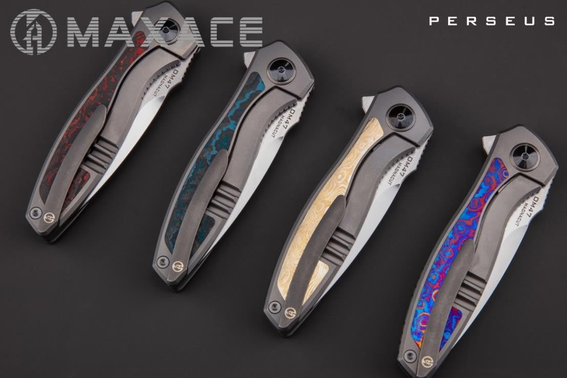 # ** ALMOST HERE ** MAXACE PERSEUS - MAGNACUT BLADE - CARBON FIBER INLAYS - True Talon