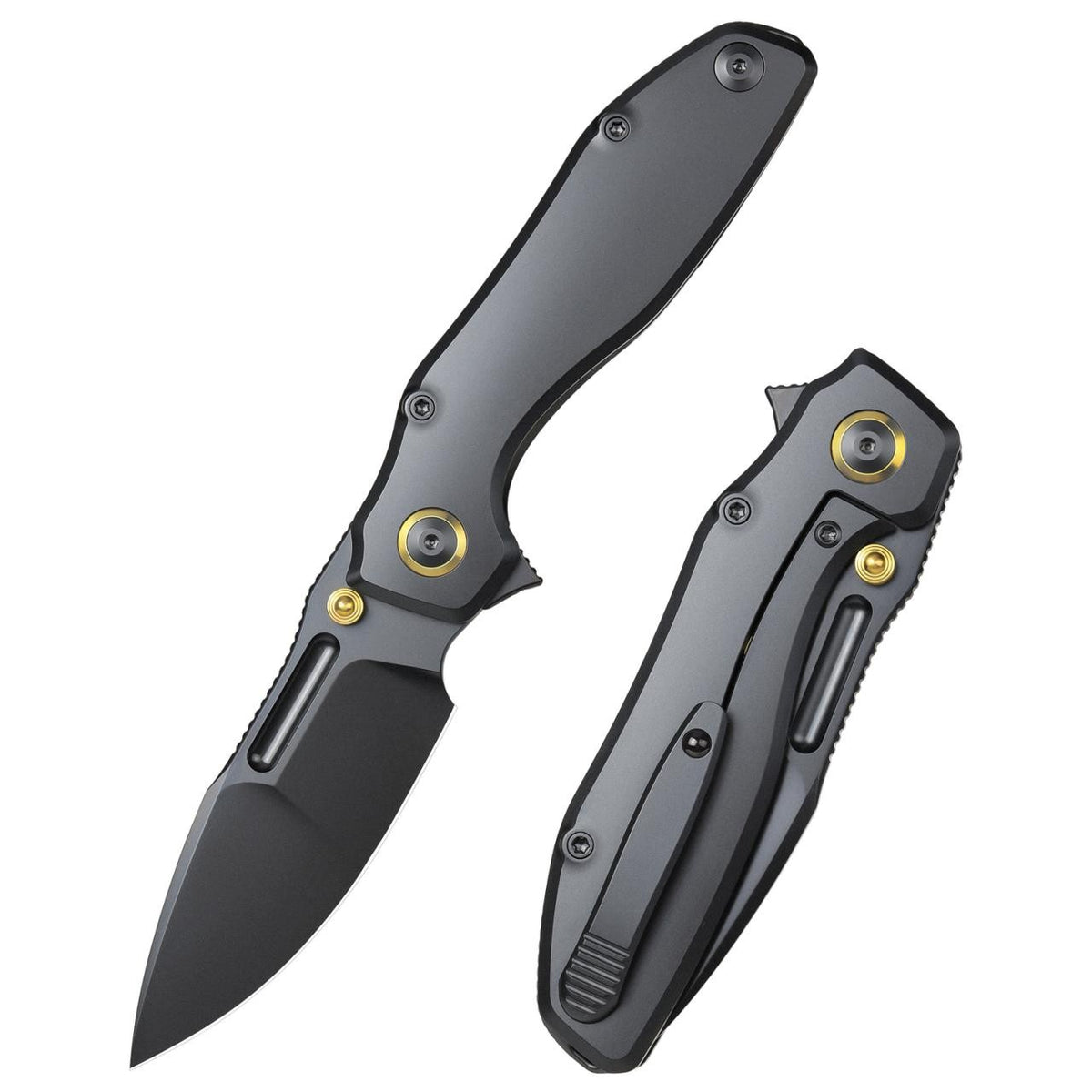 # ** ALMOST GONE ** REMETTE - DSTF - TWOFACE - 3 INCH M390 BLADE - ADJUSTABLE FLIPPER TAB