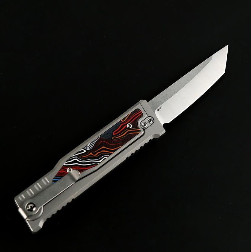 # ** COMING SOON ** Reate - EXO M LOCK - 2.9 INCH ELMAX BLADE - NEW INLAYS!!! - True Talon