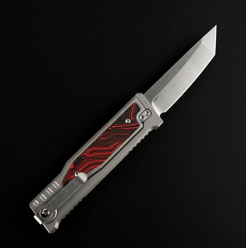# ** COMING SOON ** Reate - EXO M LOCK - 2.9 INCH ELMAX BLADE - NEW INLAYS!!! - True Talon
