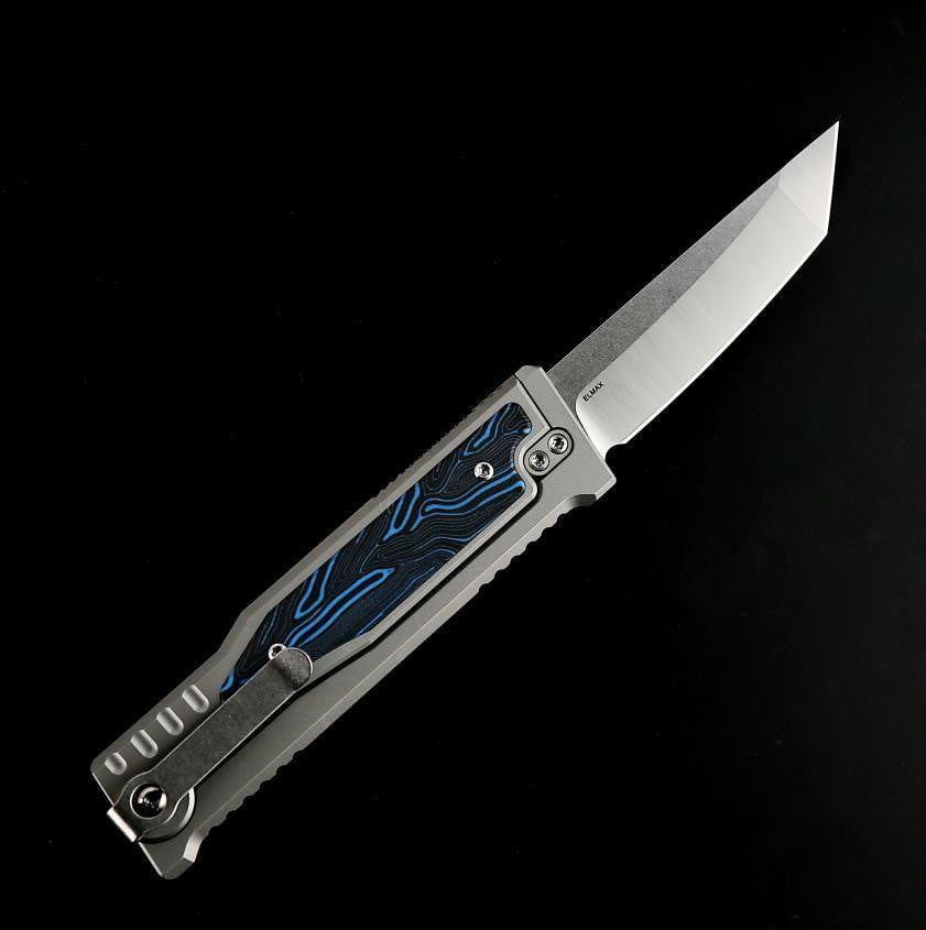 # ** COMING SOON ** Reate - EXO M LOCK - 2.9 INCH ELMAX BLADE - NEW INLAYS!!! - True Talon
