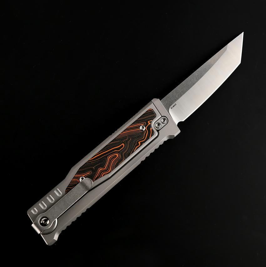 # ** COMING SOON ** Reate - EXO M LOCK - 2.9 INCH ELMAX BLADE - NEW INLAYS!!! - True Talon