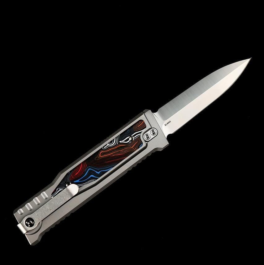 # ** COMING SOON ** Reate - EXO M LOCK - 2.9 INCH ELMAX BLADE - NEW INLAYS!!! - True Talon