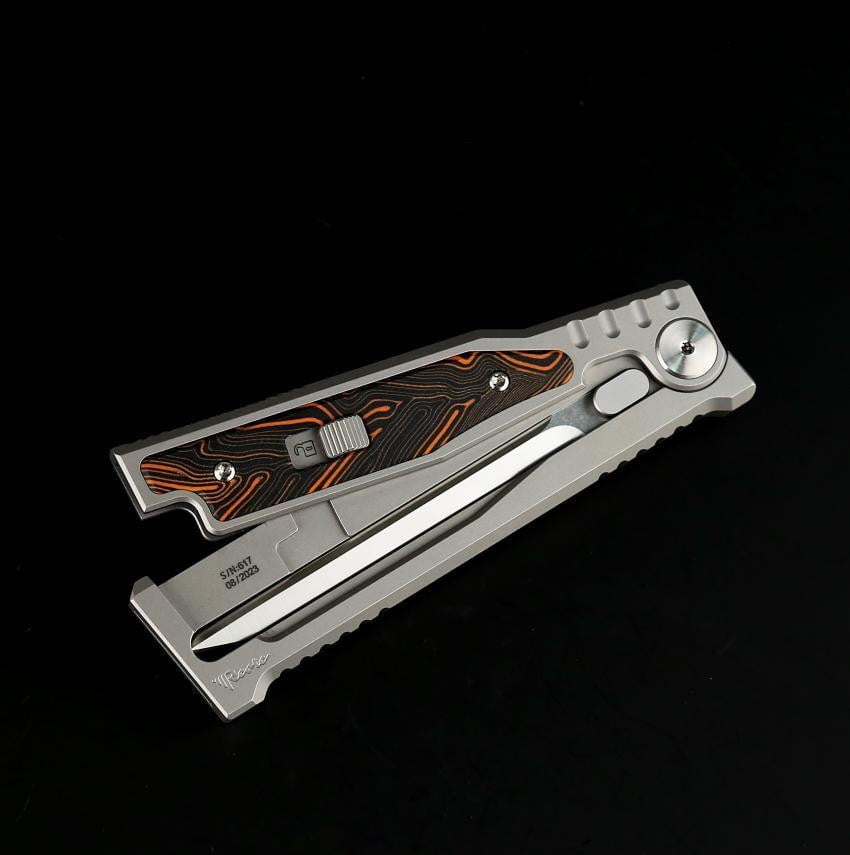 # ** COMING SOON ** Reate - EXO M LOCK - 2.9 INCH ELMAX BLADE - NEW INLAYS!!! - True Talon