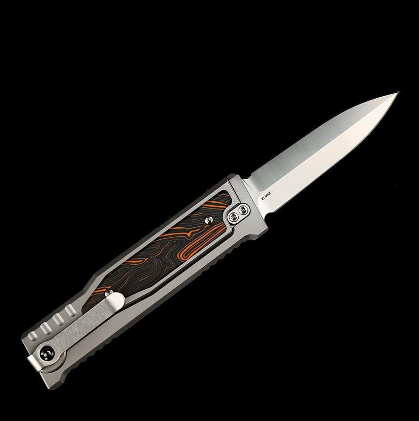 # ** COMING SOON ** Reate - EXO M LOCK - 2.9 INCH ELMAX BLADE - NEW INLAYS!!! - True Talon
