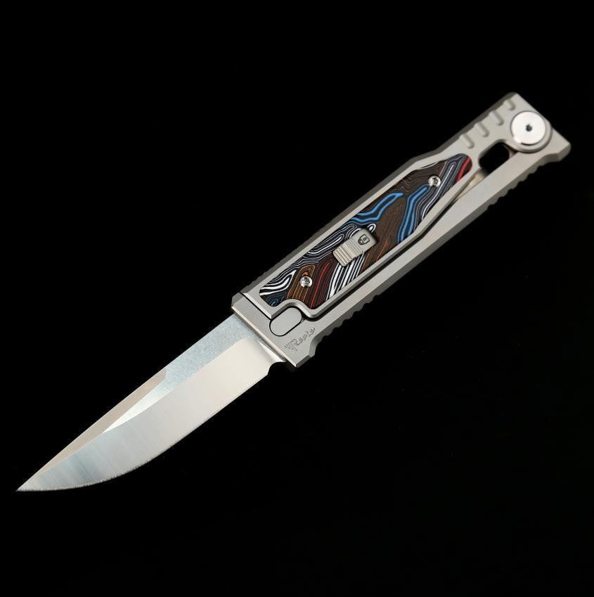 # ** COMING SOON ** Reate - EXO M LOCK - 2.9 INCH ELMAX BLADE - NEW INLAYS!!! - True Talon