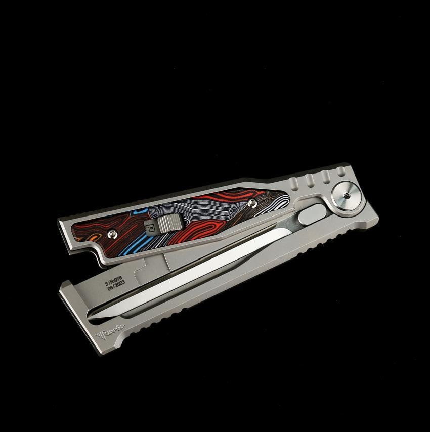 # ** COMING SOON ** Reate - EXO M LOCK - 2.9 INCH ELMAX BLADE - NEW INLAYS!!! - True Talon