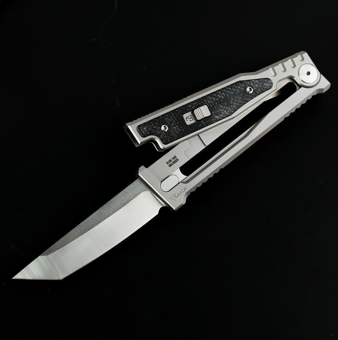 Reate - EXO M - 2.9 INCH ELMAX BLADE - MICARTA INLAYS
