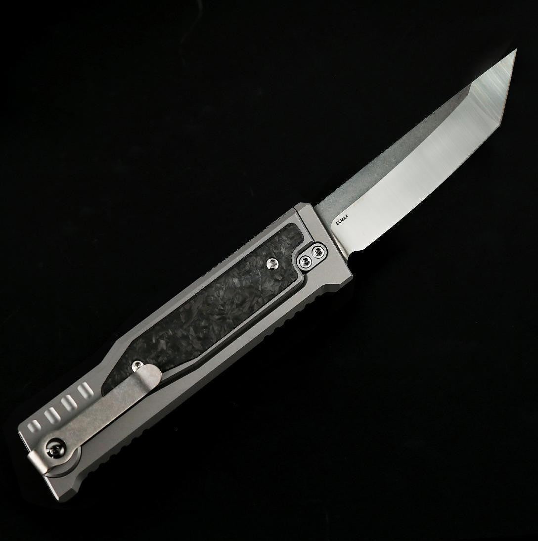 Reate - EXO M - 2.9 INCH ELMAX BLADE - MICARTA INLAYS