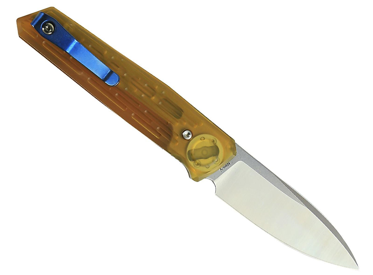# ** ALMOST HERE ** Reate Knives - PL-6 - NITRO-V Blade - PIVOT BUTTON LOCK WITH FLIPPER