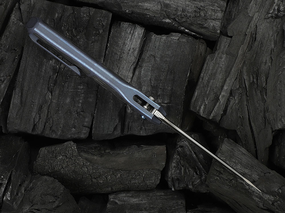 # ** HERE NOW ** - WE Knives - WE07B 702XI 11TH ANNIVERSARY KNIFE- 3.81 INCH M390 Blade - INTEGRAL Handle