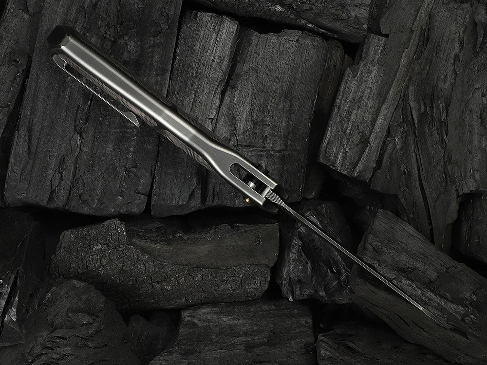 # ** HERE NOW ** - WE Knives - WE07B 702XI 11TH ANNIVERSARY KNIFE- 3.81 INCH M390 Blade - INTEGRAL Handle