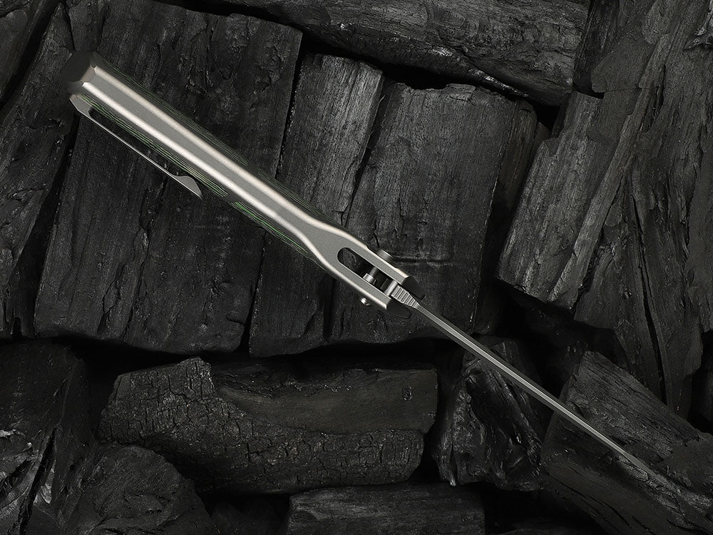 # ** HERE NOW ** - WE Knives - WE07B 702XI 11TH ANNIVERSARY KNIFE- 3.81 INCH M390 Blade - INTEGRAL Handle
