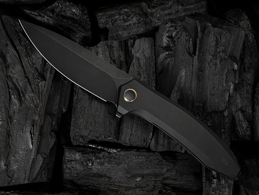 # ** HERE NOW ** - WE Knives - WE23070 ACCUMINAL - 3.98 INCH VANAX Blade - Titanium Handle
