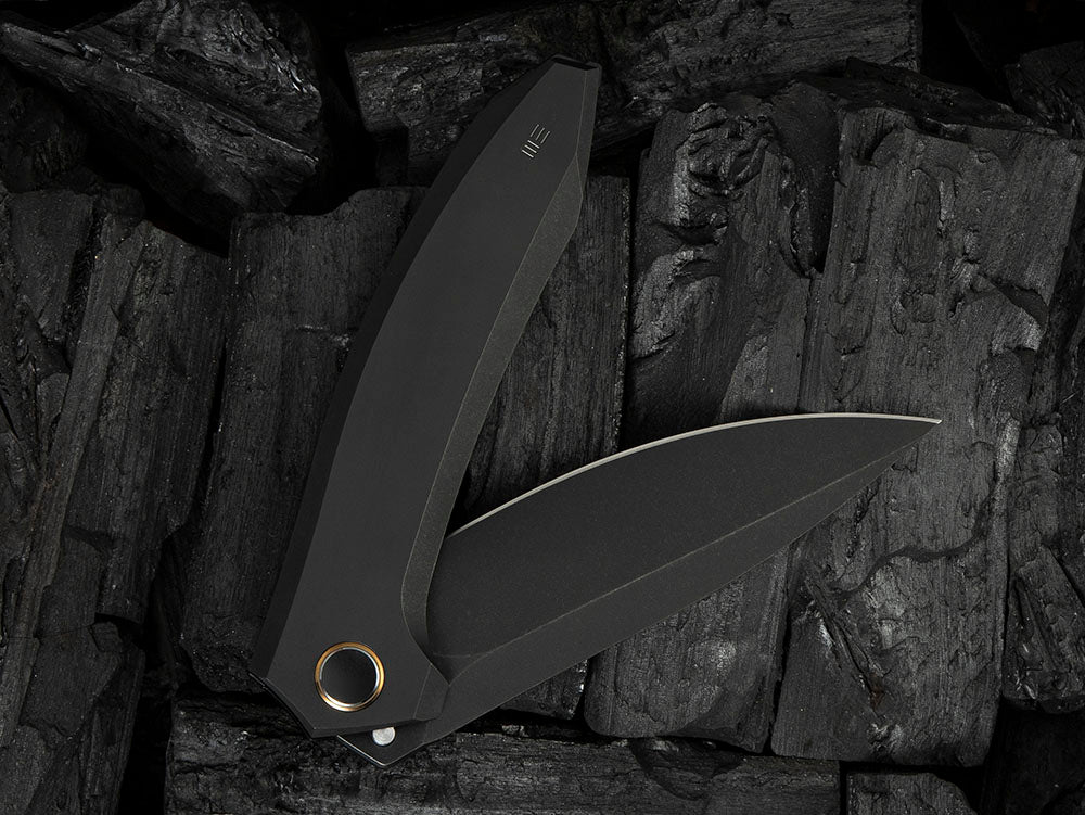 # ** HERE NOW ** - WE Knives - WE23070 ACCUMINAL - 3.98 INCH VANAX Blade - Titanium Handle