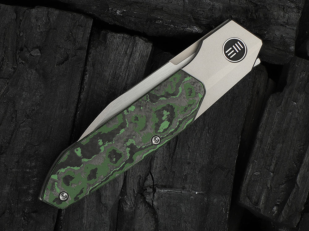 # ** HERE NOW ** - WE Knives - WE24007 Brr15 - 3.25 INCH M390 Blade - Titanium Handle - Rafal Brzeski