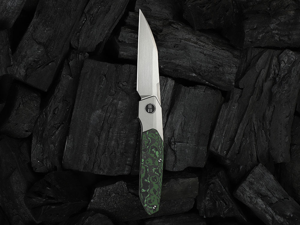 # ** HERE NOW ** - WE Knives - WE24007 Brr15 - 3.25 INCH M390 Blade - Titanium Handle - Rafal Brzeski