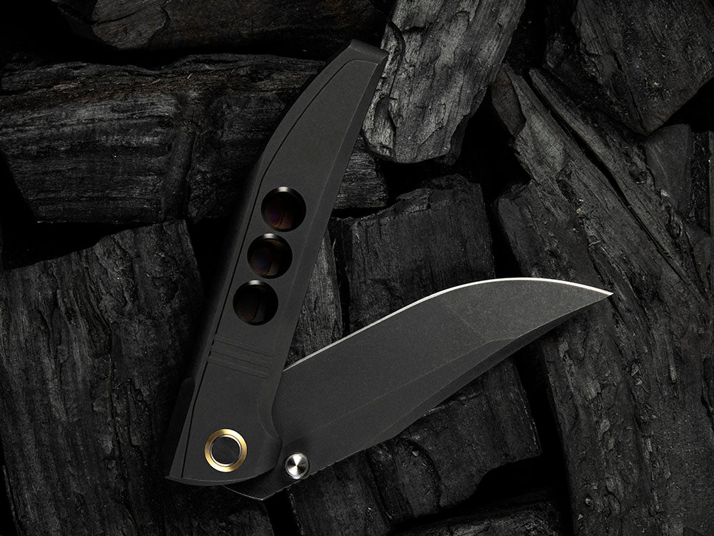 # ** HERE NOW ** - WE Knives - WE22041 EZINTA - 3.99 INCH M390 Blade - INTEGRAL HANDLE